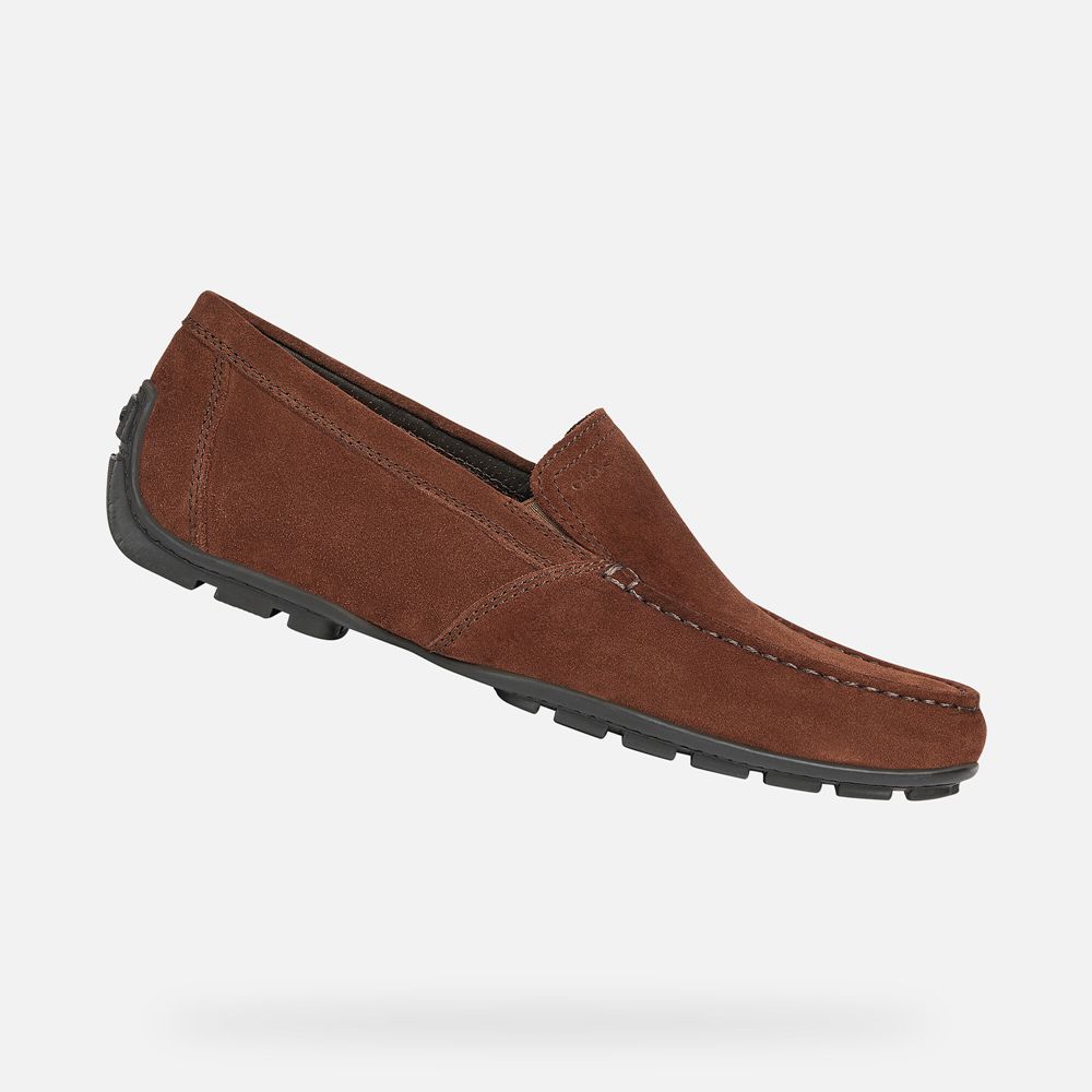 Mocassin Geox Moner - Marron Foncé - Homme 561384-VAW